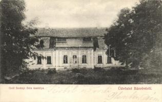 Bánréve, Gróf Serényi Béla kastélya