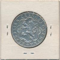 Csehszlovákia 1954. 10K Ag "Szlovák felkelés" T:2 Czechoslovakia 1954. 10 Korun Ag "1...