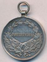 1917. "Károly Ezüst Vitézségi Érem II. osztály" Ag kitüntetés peremen "A" jelzés...