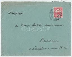 1916 Vallomás, feladva a csóti fogolytáborból, 5 oldal, 23x14cm