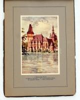 cca 1930 Budapest, 12 képeslapot tartalmazó idegenforgalmi kiadvány
