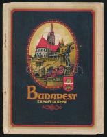 1925 Budapest a nemzetközi vásárra készült képes idegenforgalmi kiadvány. 26p. kihajtható