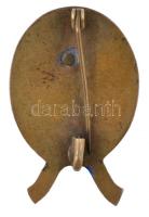 ~1920-1930. "Magyarországi Kárpát Egyesület - Alapítva 1873" zománcozott fém jelvénye (26x...