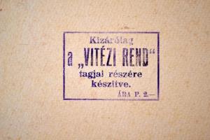 cca 1920 A Magyar Nemzeti Hadsereg és Horthy bevonulása Budapestre. Ofszet kép pecséttel jelezve. Ki...