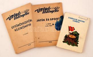 3 db úttörővezetőknek szóló kis könyv