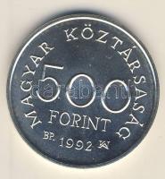 1992. 500Ft Ag "Károly Róbert" T:BU