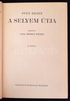 Sven hedin: A selyem útja.  61 képpel. A Magyar Földrajzi Társaság Könyvtára. Bp. é.n. Franklin. Ara...