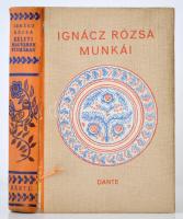 Ignácz Rózsa: Keleti magyarok nyomában. Bp., 1941, Sorszámozott, saját kezű ajánlással ellátott.  Dante Könyvkiadó. Gerincén kissé sérült félvászon kötésben