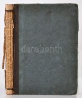 Pósa Lajos költeményei. Szeged, 1883. Endrényi L. és Társánál. Korabeli hiányos gerincű félvászon kö...