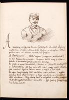 Utazás Keleten (1881) Őfelsége `Zrínyi` korvettjén, készítette Greguss György. A kézzel írt és illus...