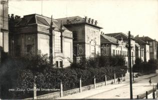 1940 Kolozsvár, Cluj; Egyetemi Klinika / University Clinic, Kolozsvár visszatért So. Stpl.
