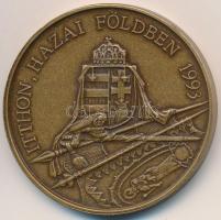 Bognár György (1944-) 1993. "Vitéz Nagybányai Horthy Miklós / Itthon hazai földben" Br eml...