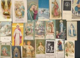 cca 1920-70 Vegyes szentképek benne lithok is, különböző méretben és minőségben, 50db, 6x3cm és 9x5c...