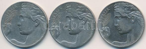 Olaszország 1910R,1911R,1922R 20c Ni (3x) T:2,2-
Italy 1910R,1911R,1922R 20 Centesimi Ni (3x) C:XF,...