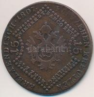 1807B 15kr Cu "I. Ferenc" T:3