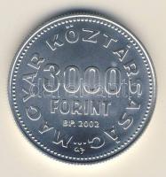 2002. 3000Ft Ag "Kovács Margit" T:BU Eredeti díszdobozban, tanúsítvánnyal! Csak 4000db!