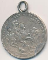 Szárnovszky Ferenc (1863-1903) 1892. "Szent László érem" jelzett Ag emlékérem füllel. &quo...