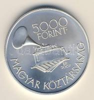2007. 5000Ft Ag "Kodály Zoltán" T:BU Tanúsítvánnyal! Csak 4000db!