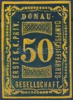 DDSG 1887 Dunai gőzhajózás 50 csomagbélyeg R!