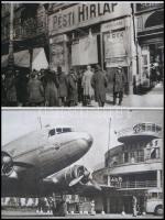 cca 1940-1970 Budapesti fényképek, eredeti és repró negatívokról készült modern nagyítások, 10 db fo...