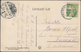 Trencsén, Trencin; a vár 237 évvel ezelőtt, kiadja Wertheim Zsigmond / the castle anno (EK)