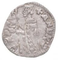 Olasz Államok / Velence 1368-1382. Soldino Ag "Andrea Contarini" (0,48g) T:2,2- Italian States / Venice 1368-1382. Soldino Ag "Andrea Contarini" (0,48g) C:XF,VF