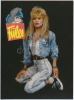 1989 A Füles címlapterve, Rigo Robert felvétele, feliratozott vintage fotó, 24x18 cm