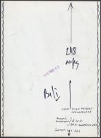 1989 A Füles címlapterve, Rigo Robert felvétele, feliratozott vintage fotó, 24x18 cm