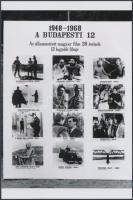 1948-1968 Az államosított magyar film 20 évének 12 legjobb magyar filmje, kistabló, kistabló modern nagyításban, 10x15 cm + hozzáadva a jogdíjmentes, szabadon felhasználható 6x7 cm-es negatívot is