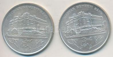 1993. 200Ft Ag "MNB" (2x) T:2,2-