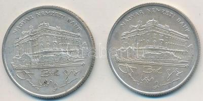 1993. 200Ft Ag "MNB" (2x) T:2,2-
