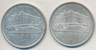 1993. 200Ft Ag "MNB" (2x) T:2,2-