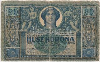 1919. augusztus 9. 20K T:III-