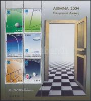 2003 Nyári Olimpia, Athén kisív Mi 2129-2134