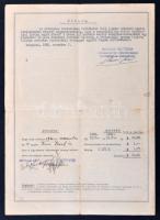 Budapest 1930. "Berlini Victoria Általános Biztosító Részvény-Társaság" életbiztosítási kö...