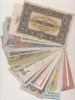 33db vegyes magyar és külföldi bankjegy, szükségpénz, közte Fülöp-szigetek, Sierra Leone, Venezuela ...