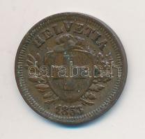 Svájc 1853B 1r Br T:2,2- kis ph., patina
Switzerland 1853B 1 Rappen Br C:XF,VF small edge error, pa...