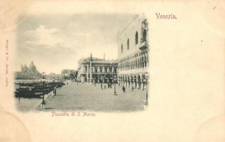 Venice, Venezia; Piazzetta di S. Marco / St. Marks Square (ázott sarok / wet corner)
