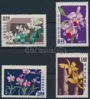 1958 Orchidea sor Mi 288-291