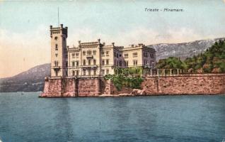 Trieste, Miramar / castle (worn edges)