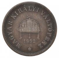 1892KB 2f Br Körmöcbánya (3.26g) T:2-,3 kis ph.
Hungary 1892KB 2 Fillér Br Kremnitz (3.26g) C:VF,F ...