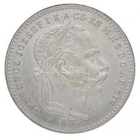 1870KB 20kr Ag "Ferenc József" rozettával, Artex-veret T:1- (P) Hungary 1870KB 20 Krajcár Ag "Franz Joseph" restrike with rosette C:AU (P) Huszár: 2154., Unger III.: 1472.a, Adamo M11.1