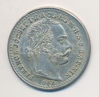 1871GYF 10Kr Ag "Váltó Pénz" T:2 kis ph