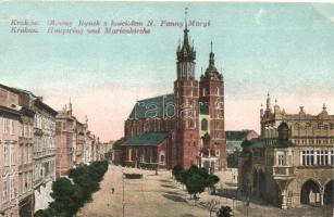 Kraków, Glówny Bynek z kosciolem N. Panny Maryi / church (EB)