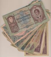 85db-os vegyes magyar pengő bankjegy tétel T:III,III-