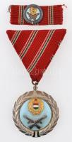 1957. "Szolgálati Érdemérem" zománcozott Br kitüntetés mellszalagon, szalagsávval, saját t...
