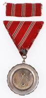 1957. "Szolgálati Érdemérem" zománcozott Br kitüntetés mellszalagon, szalagsávval, saját t...