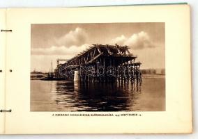 1937 A Horthy Miklós híd építése, a M. Kir. Kereskedelem- és Közlekedésügyi Minisztérium tervei alap...