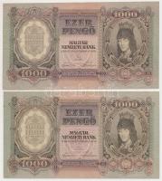 1943. 1000P (2x) T:II-,III Adamo P21