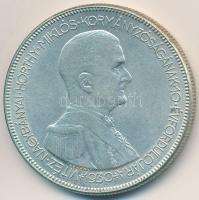 1930. 5P Ag "Horthy jobbra" T:2,2- Adamo P8